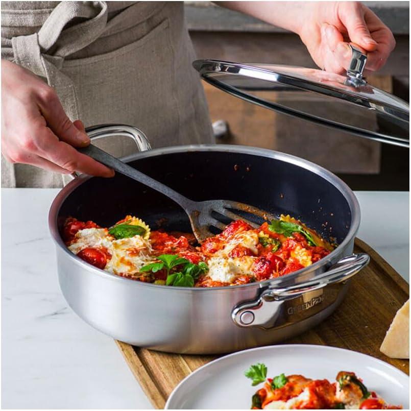 Premiere nerezový kastról s keramickým povrchom s pokrievkou, 26 cm