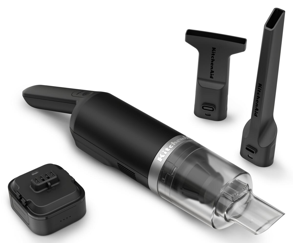 Bezdrôtový ručný vysávač GO s batériou, 5KKVR121BM, čierna mat