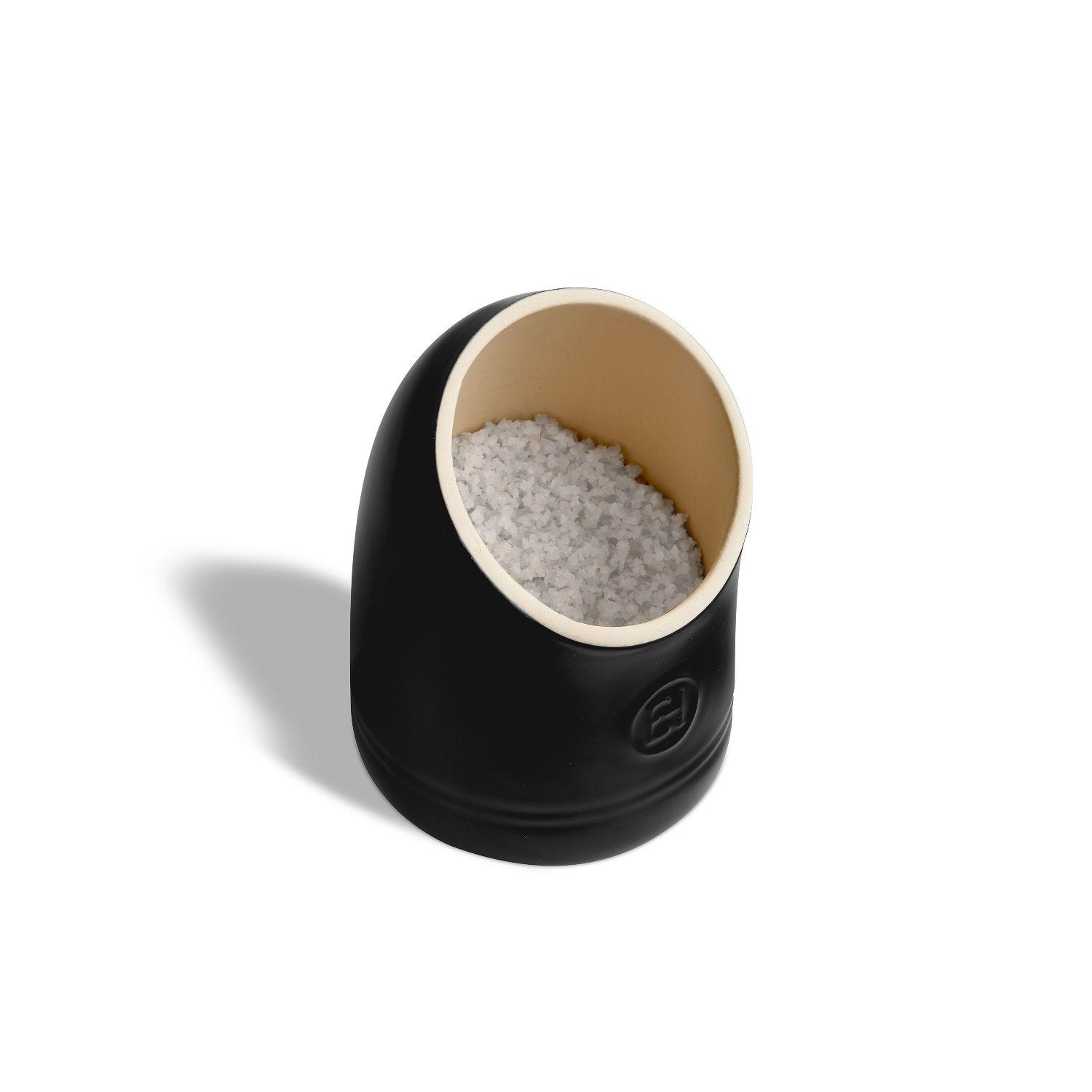 Dóza na soľ, 0,55 l, slonovinová kosť