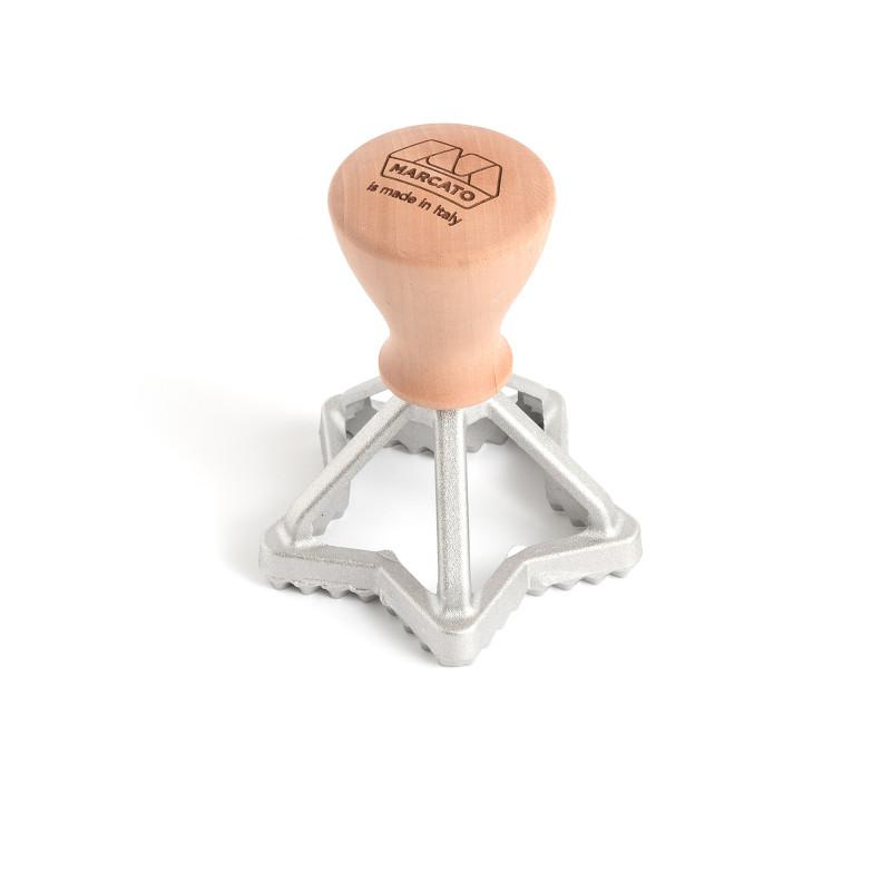 Sada na pečivo: vykrajovač hviezda + embosovaný valček, vločky