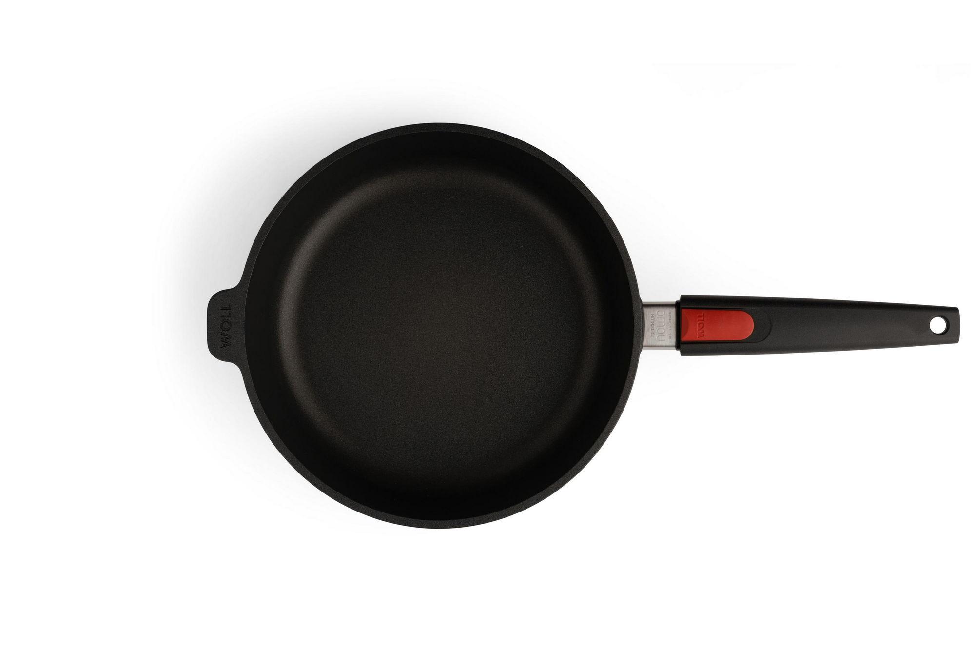 Soté panvica s odnímateľnou rukoväťou Nowo Titanium, 28 cm + pokrievka