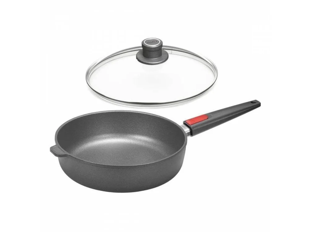 Soté panvica s odnímateľnou rukoväťou Nowo Titanium, 28 cm + pokrievka