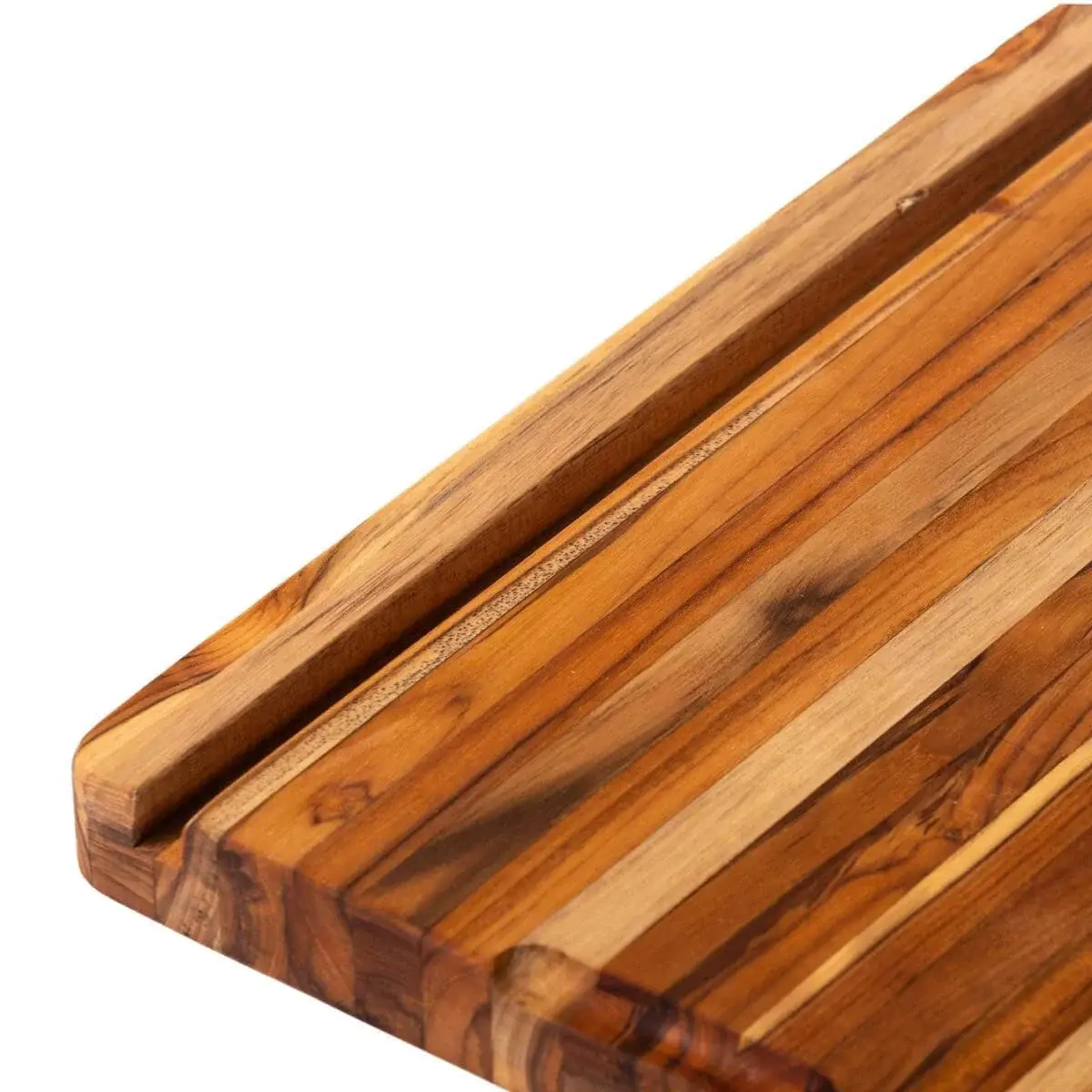 Doštička na krájanie Smart, veľkosť XL, 51 x 38 x 3,8 cm, prírodný teak