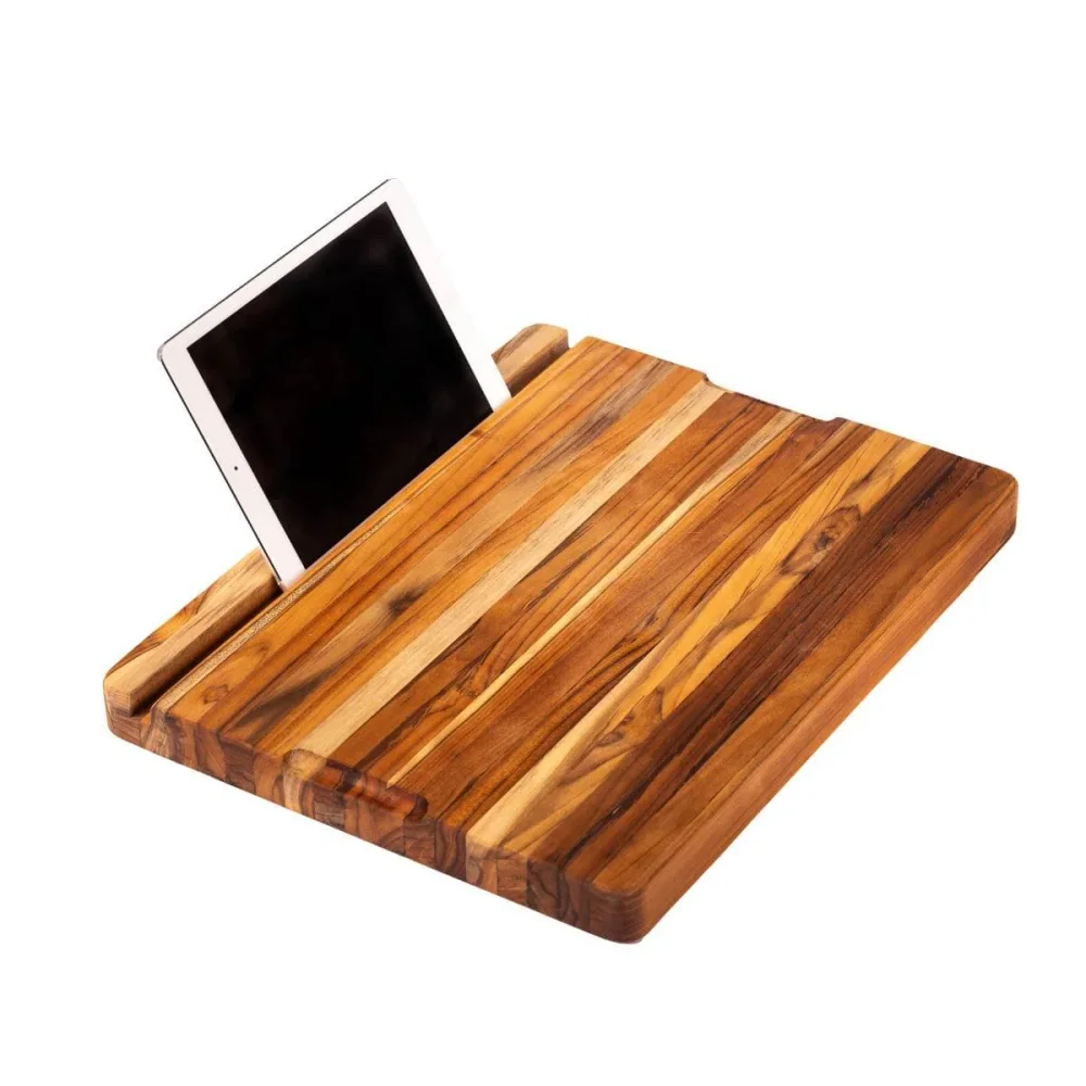 Doštička na krájanie Smart, veľkosť XL, 51 x 38 x 3,8 cm, prírodný teak