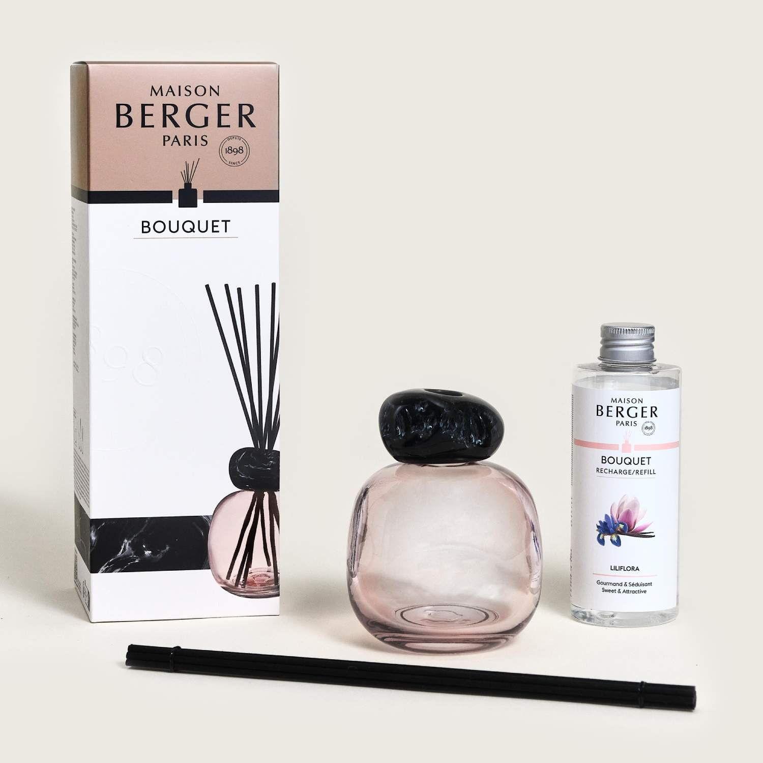 Aróma difuzér Mineral, ružový + náplň Magnólia 180 ml