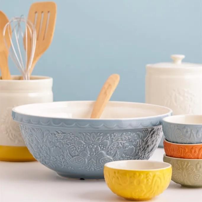 Misa na cesto Home To Roost, Ø 26 cm / 2,7 l, modrá