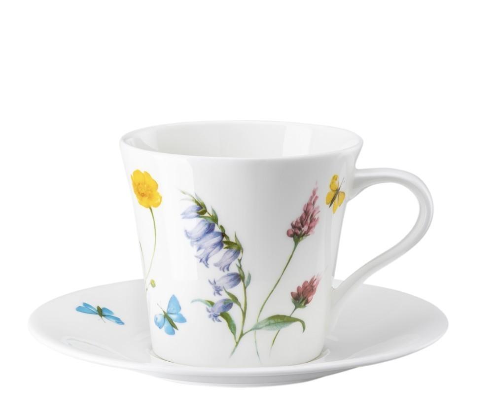Súprava porcelánu Nora Spring Vibes s kombi šálkou, 12 ks