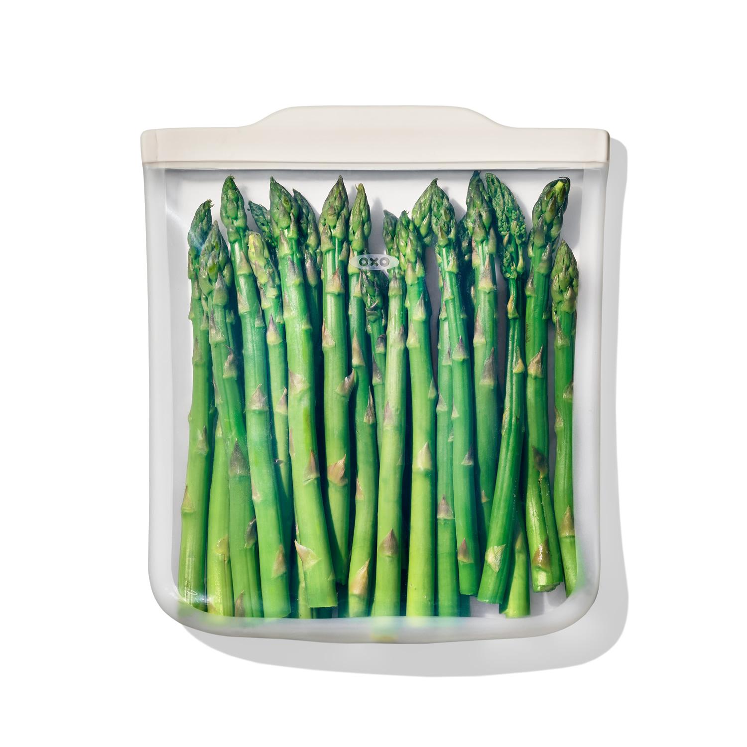 Silikónové vrecko na potraviny, 1,8 l, 22 x 25 cm