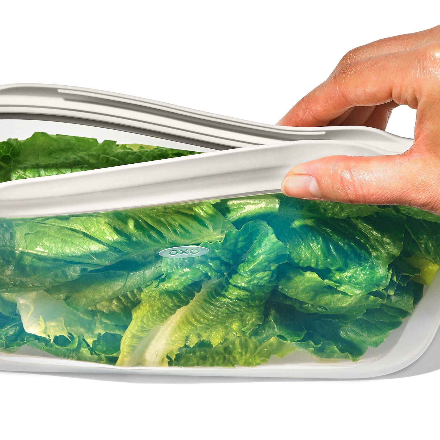 Silikónové vrecko na sendvič, 0,8 l, 19 x 21 cm