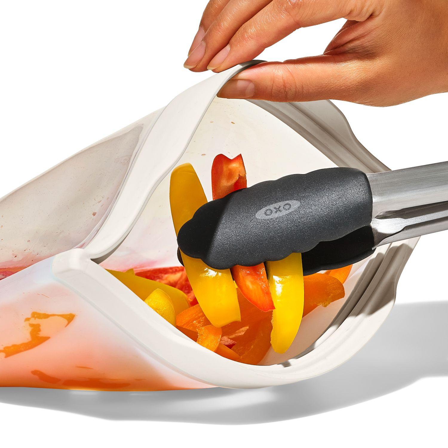 Silikónové vrecko na potraviny, široké dno, 0,95 l, 24 x 15 cm