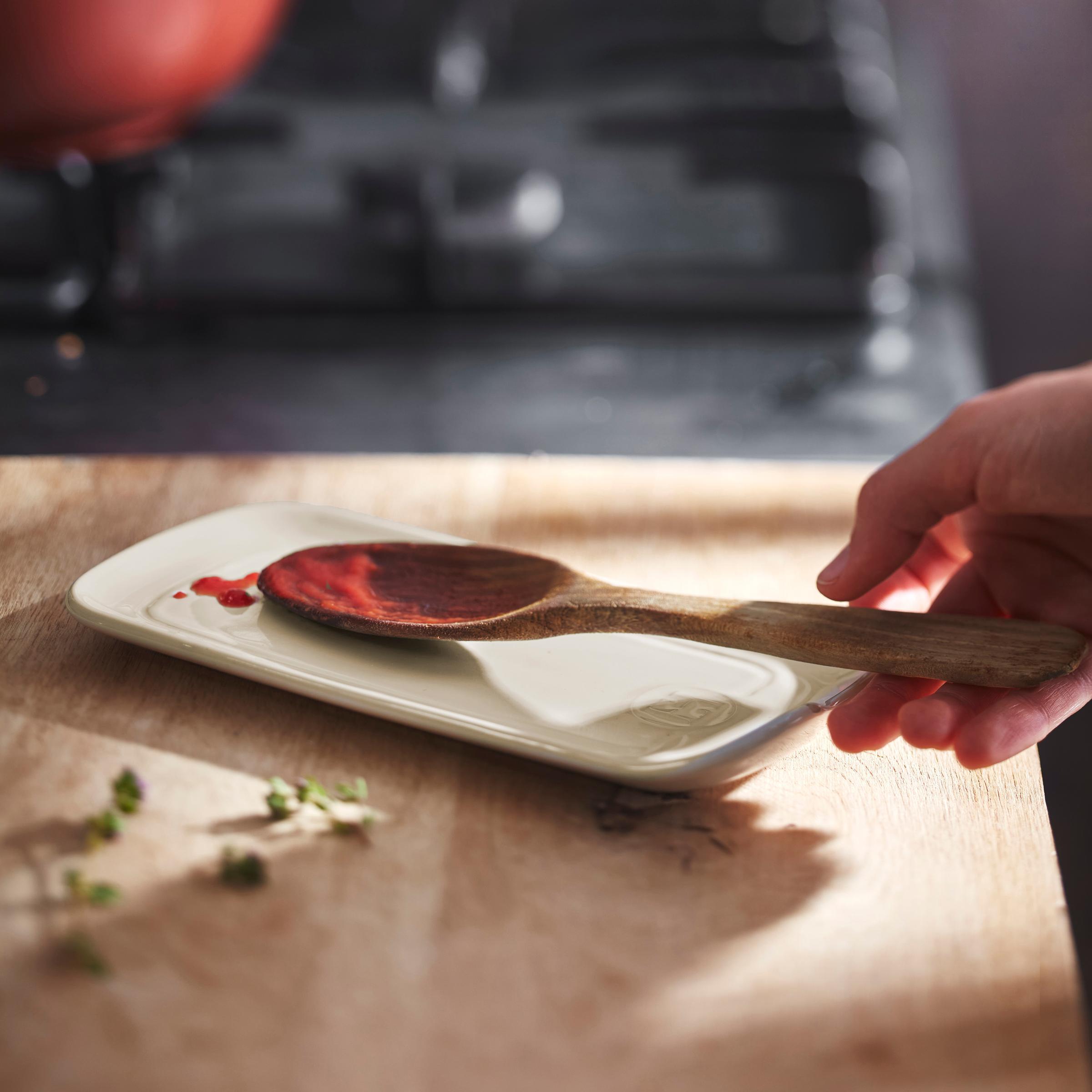 Odkladacia miska na varešky, 23 x 10,5 cm, slonová kosť