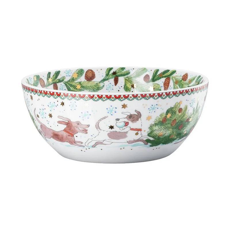 Vianočná miska, Vianočné radovánky, Ø 15 cm / 0,5 l