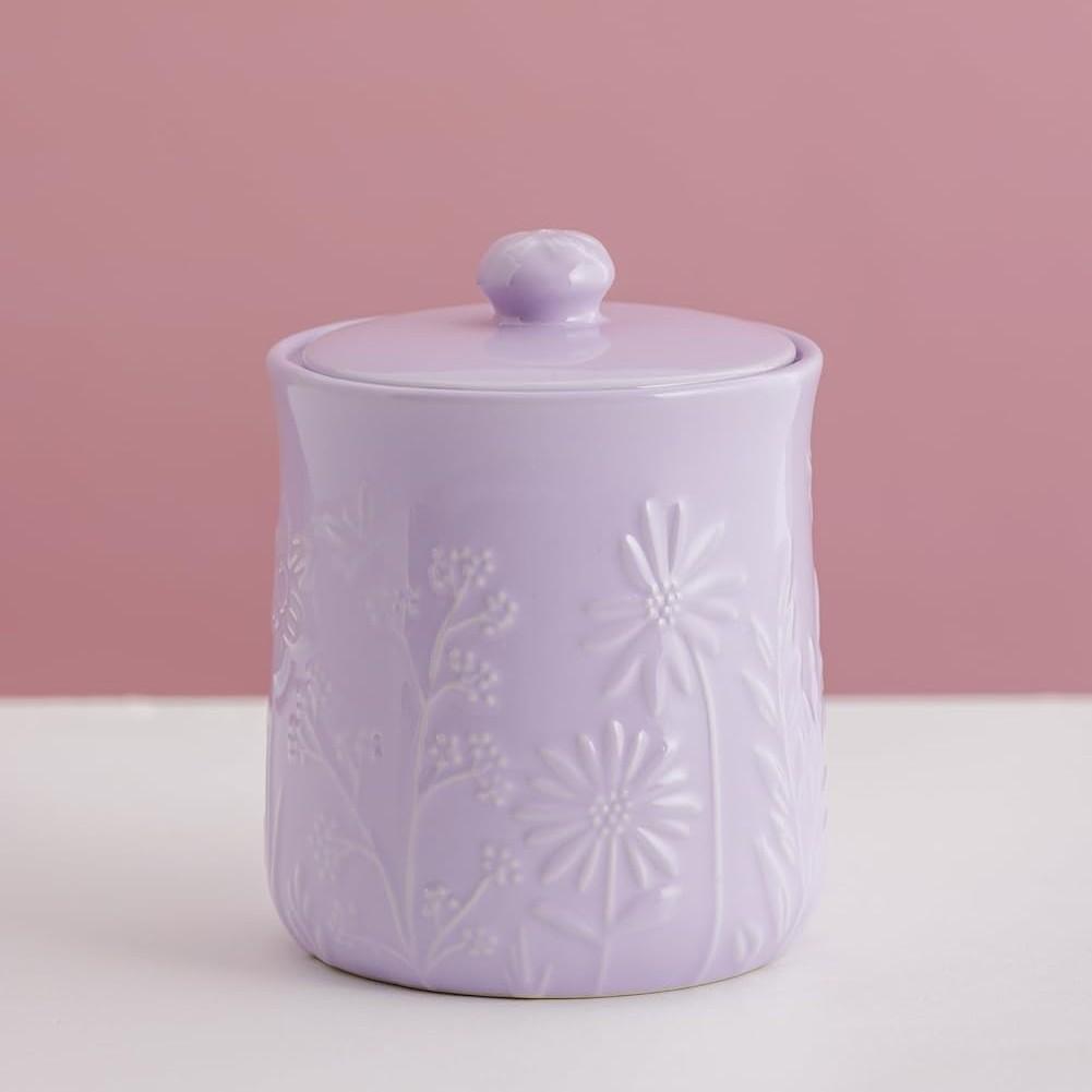 Kameninová dóza s vekom, In the Meadow, 0,8 l, orgovánová