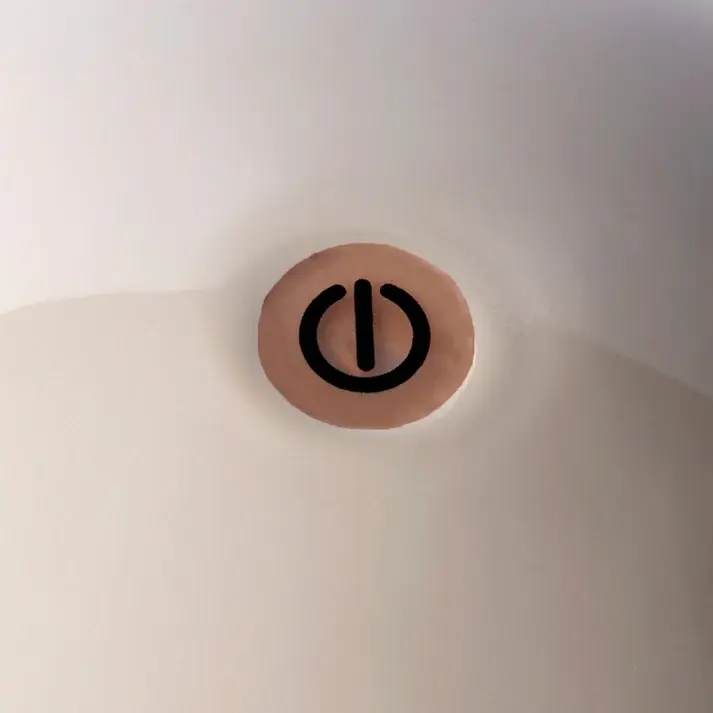 Bezdrôtová dobíjacia LED lampa Bobbine, 30 cm, cappuccino