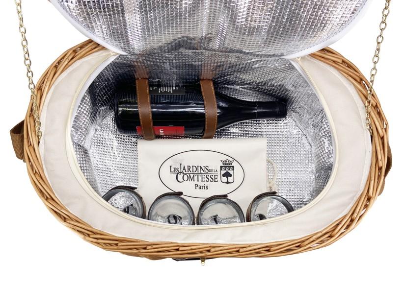 Piknikový kôš pre 4 osoby, Vendome