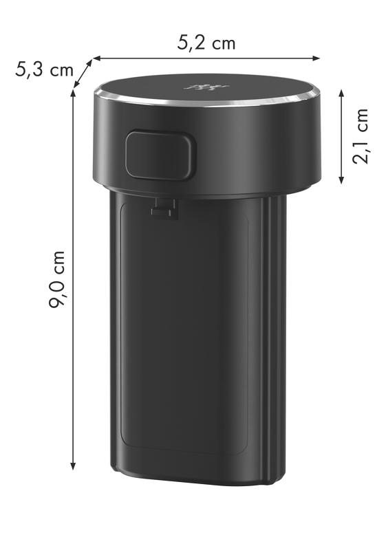 Bezdrôtový tyčový mixér Enfinigy XTEND, štartovacia súprava, čierny