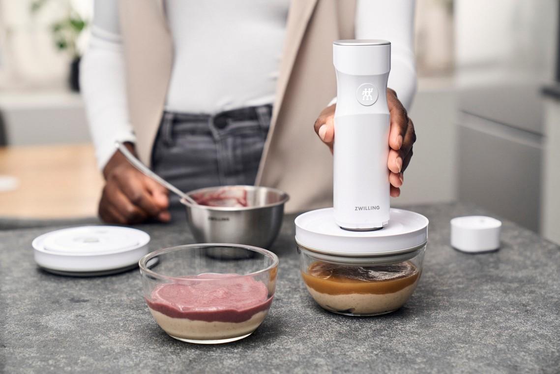 Vákuovacia sklenená miska + veko Fresh & Save, Ø 12 cm / 0,35 l