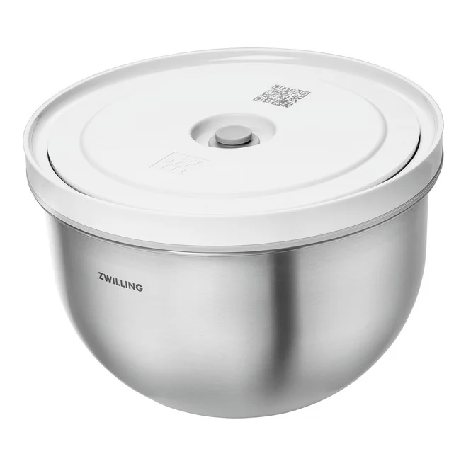 Vákuovacia nerezová miska + veko Fresh & Save, Ø 18 cm / 1,75 l