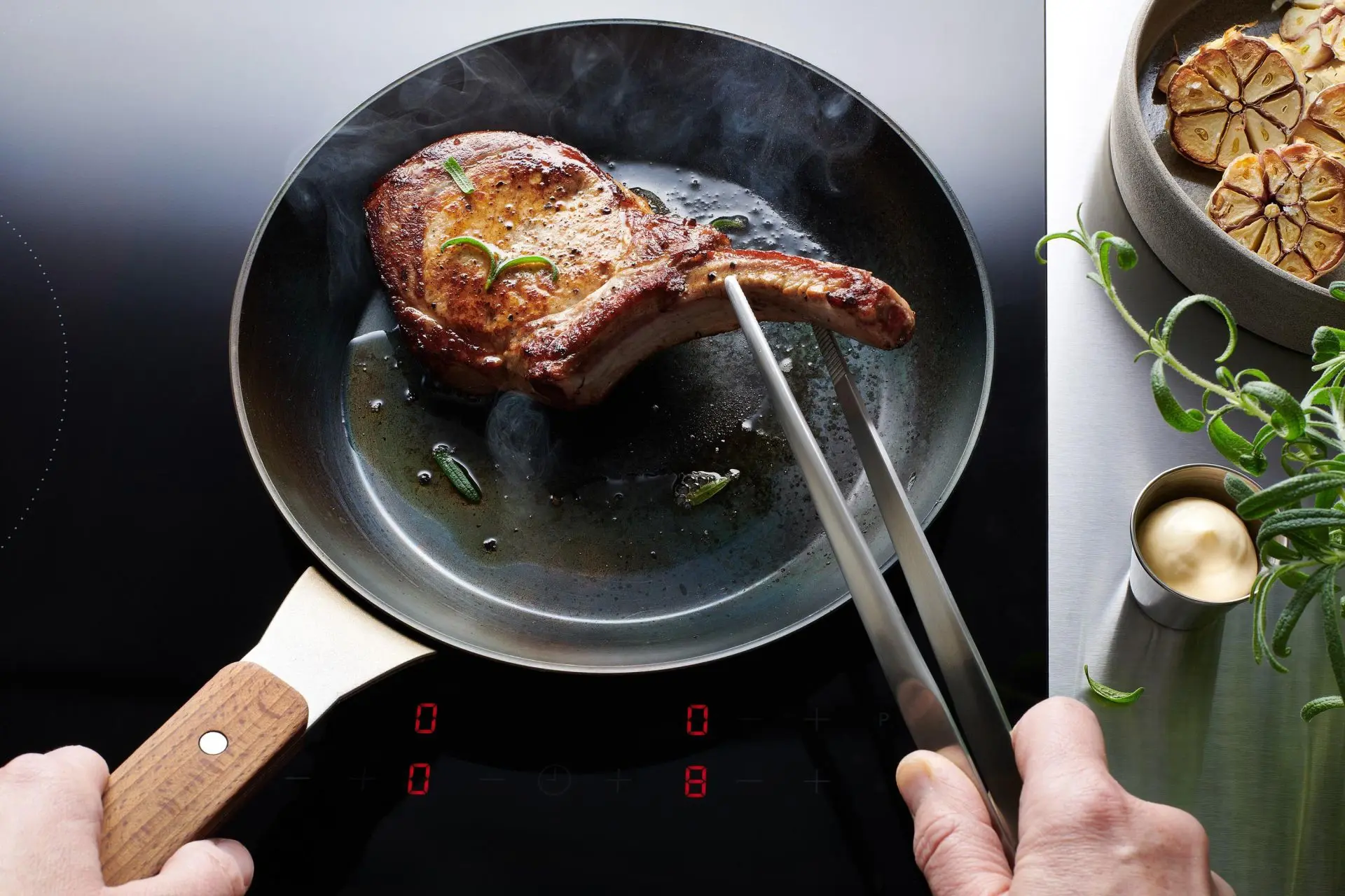 Soté pánev z karbonové oceli, Carbon steel, Ø 20 cm