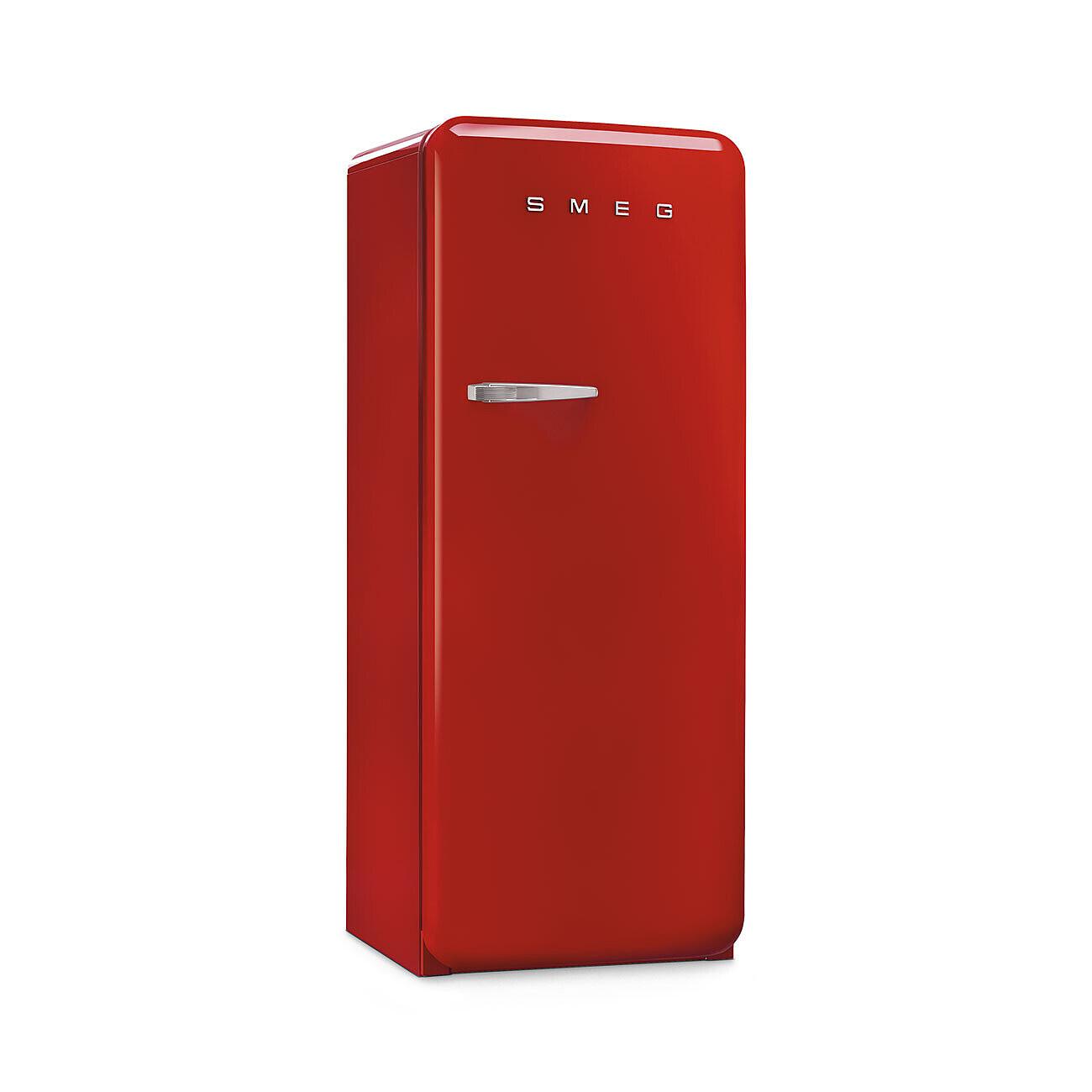SMEG 50's RS chladnička s mrazícím boxem 244l/26l otv.pravé 153x60 cm oranžová