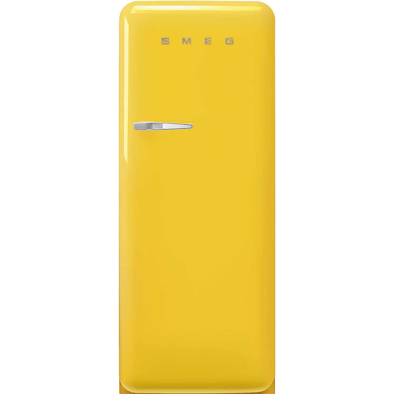 SMEG 50's RS chladnička s mrazícím boxem 244l/26l otv.pravé 153x60 cm oranžová