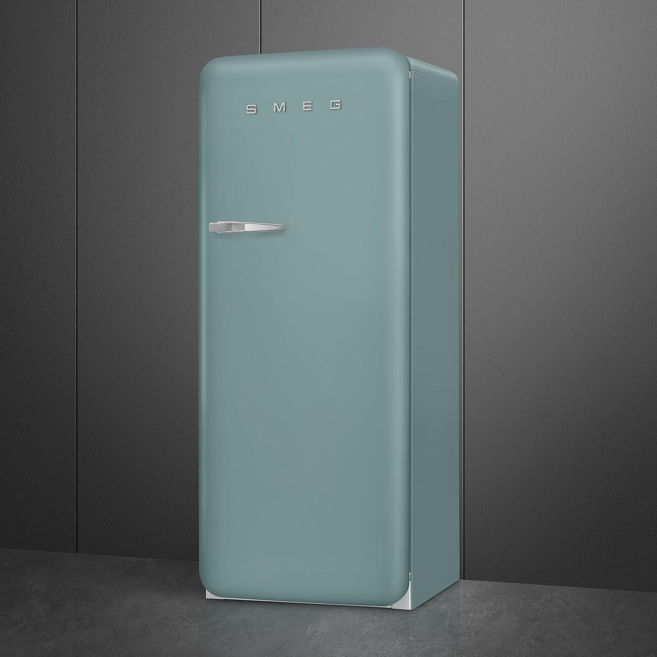 SMEG 50's RS chladnička s mrazícím boxem 244l/26l otv.pravé 153x60 cm oranžová
