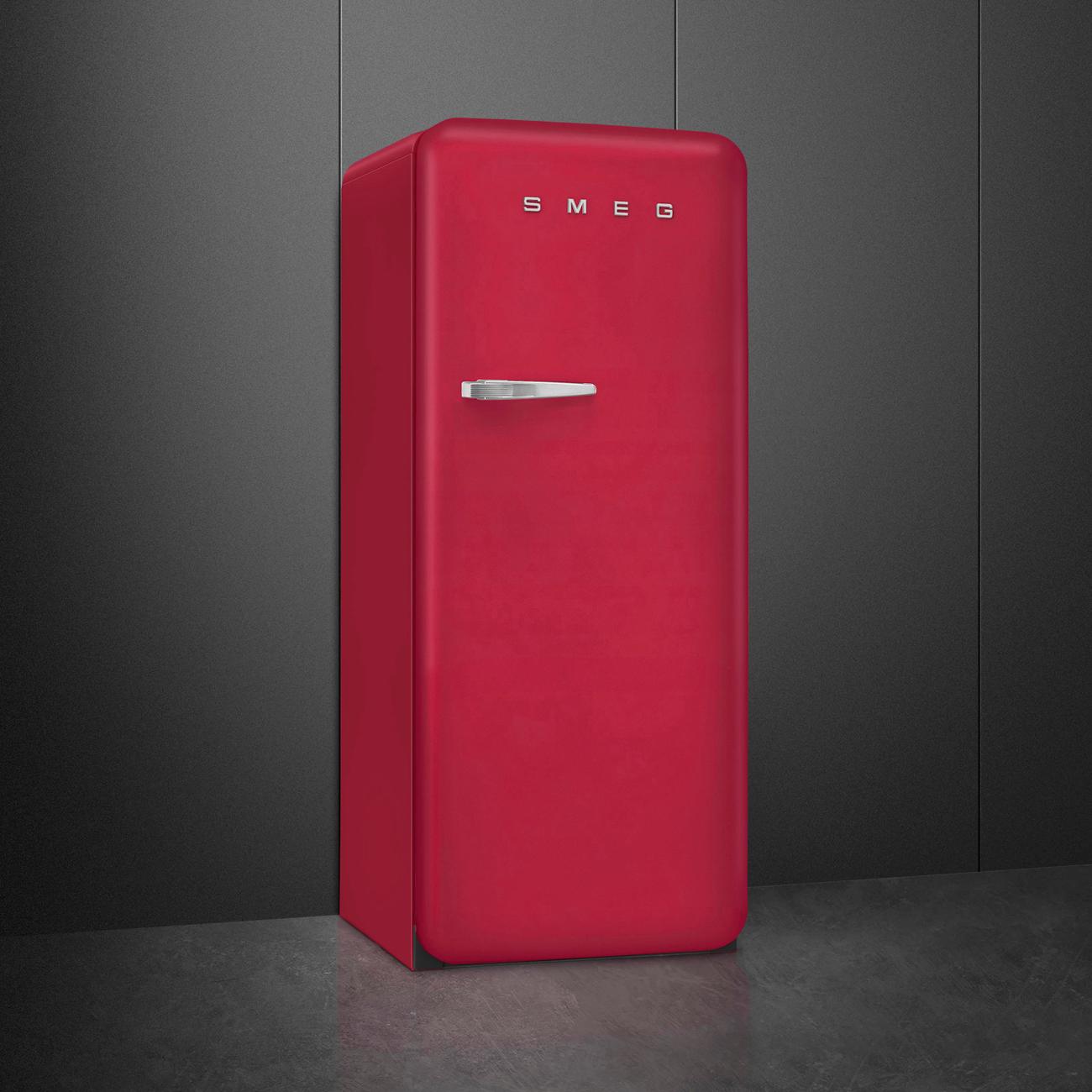 SMEG 50's RS chladnička s mrazícím boxem 244l/26l otv.pravé 153x60 cm oranžová