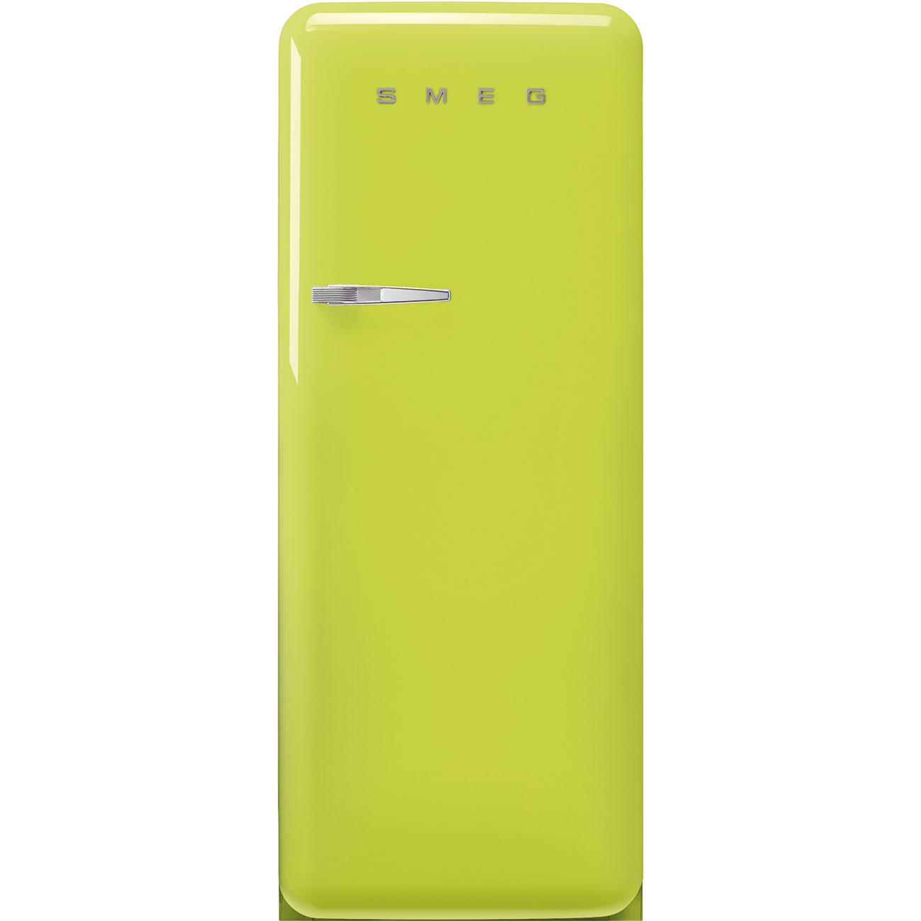 SMEG 50's RS chladnička s mrazícím boxem 244l/26l otv.pravé 153x60 cm oranžová