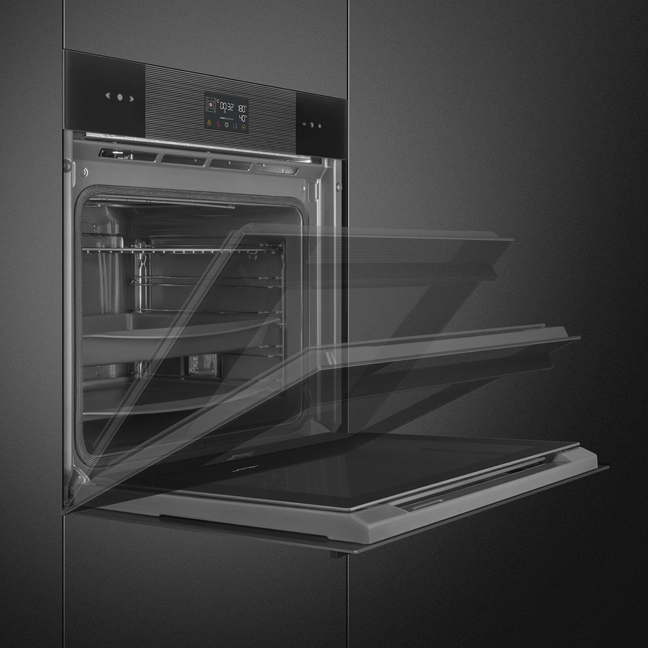 Vstavaná kombinovaná rúra Linea, SOP6102S2PB3, 60cm