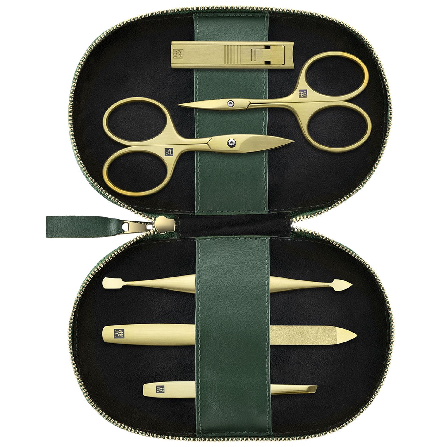 Premium Gold Edition manikúra AppleSkin, 6 ks, zelená