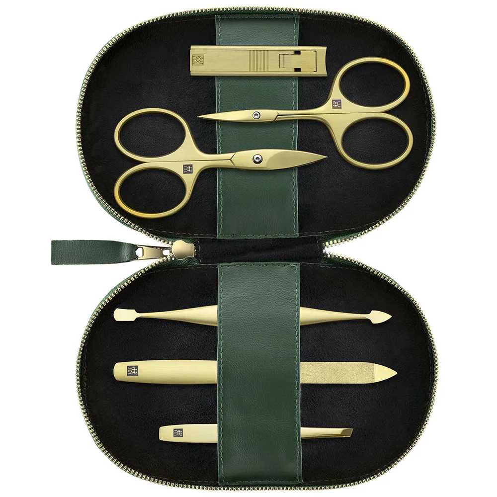 Premium Gold Edition manikúra AppleSkin, 6 ks, zelená