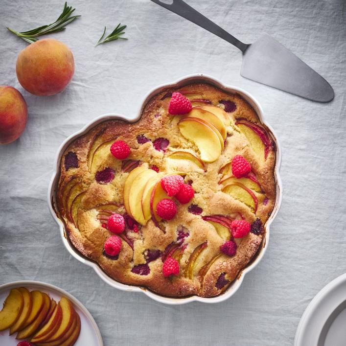 Koláčová forma srdce Madeleine, 26,5 cm, slonová kosť