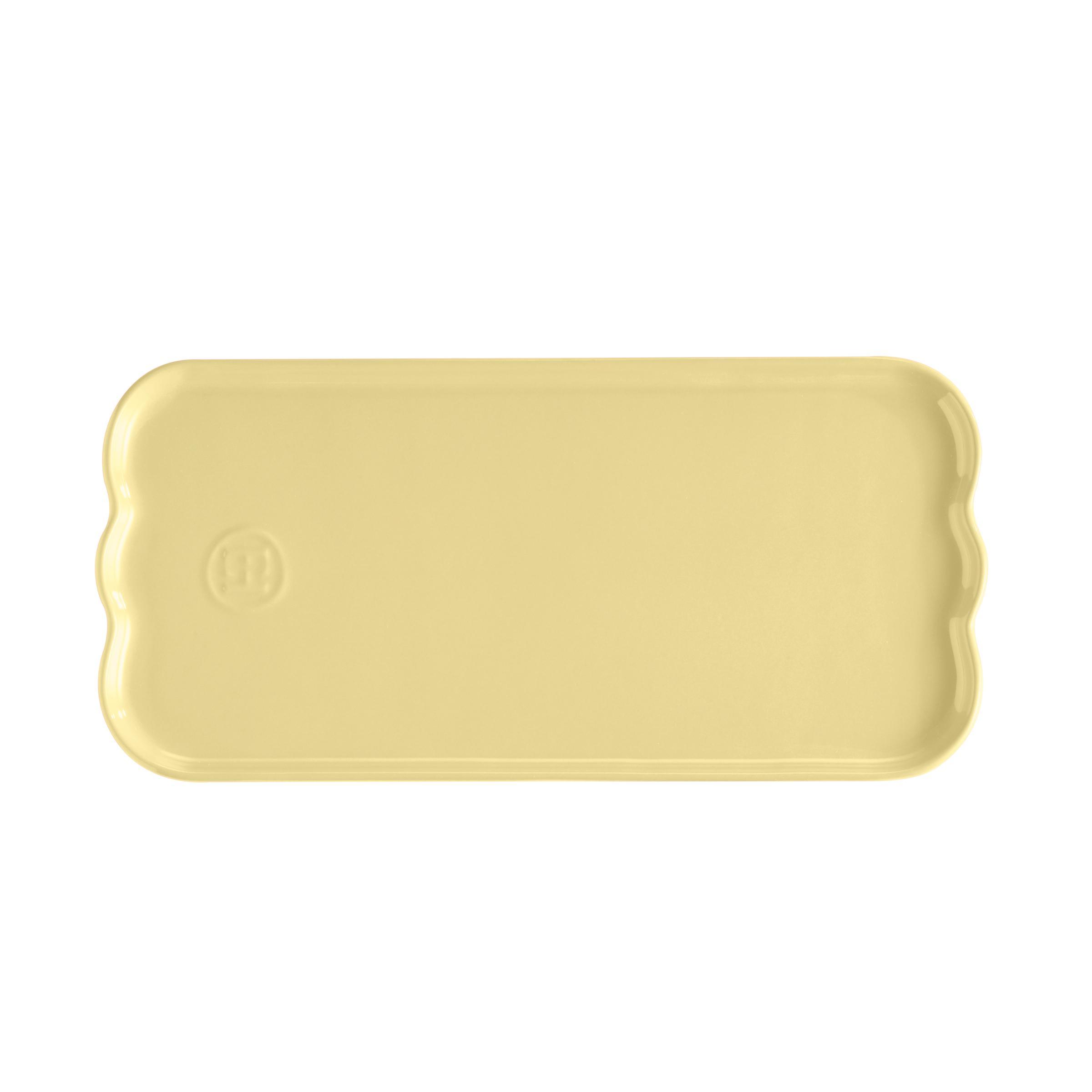 Keramická tácka na zapekanie a servírovanie Madeleine, 31,5 x 15 cm, ružová Candy