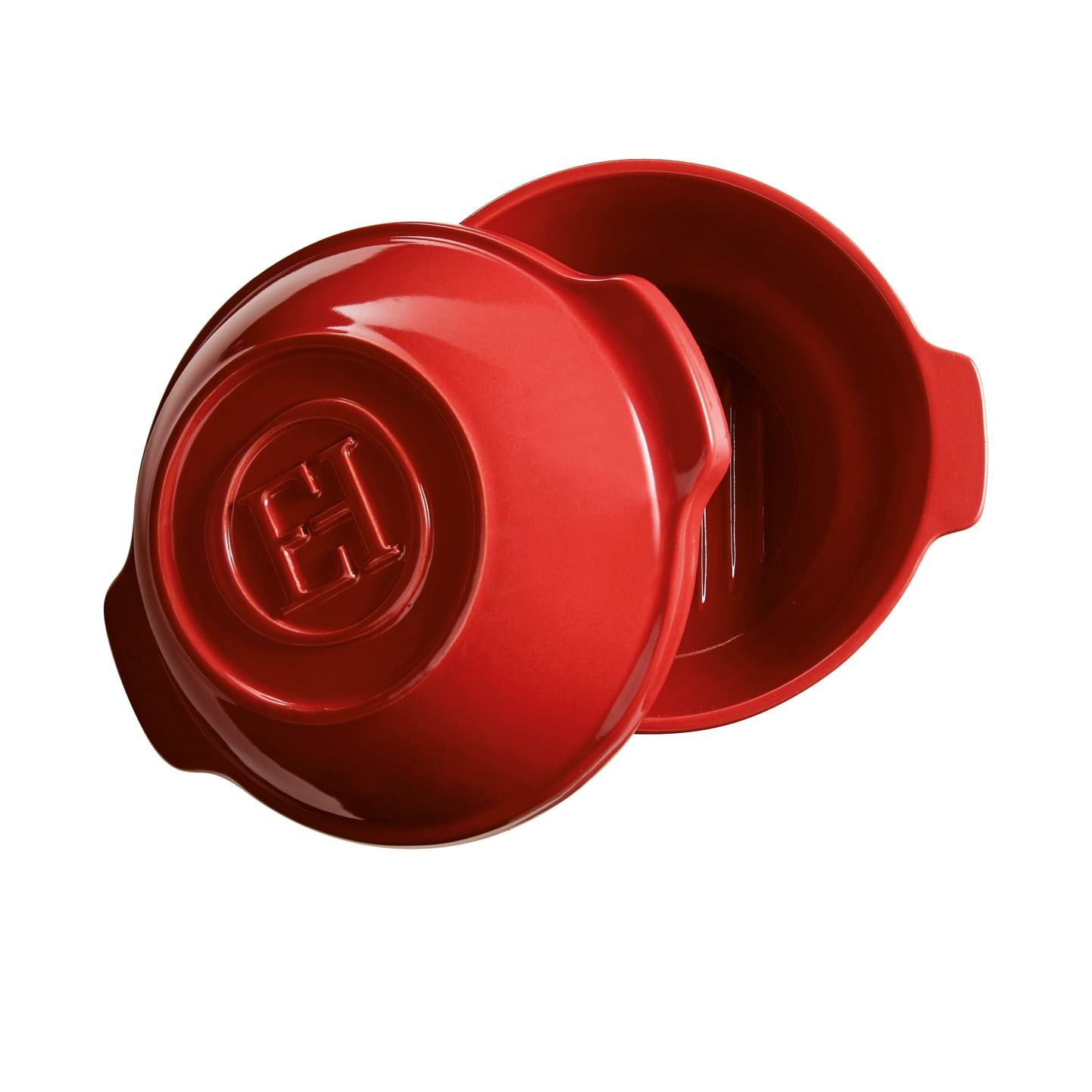 Forma na pečenie chleba & hrniec na zemiaky One Pot Flame, 2 l, granátová