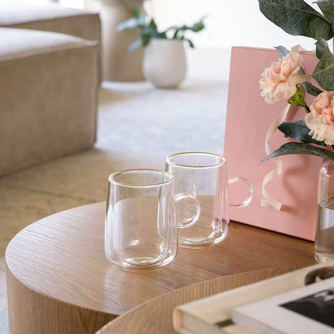 Sklenené hrnčeky Artesano Hot & Cold Beverages, 250 ml, 2 ks