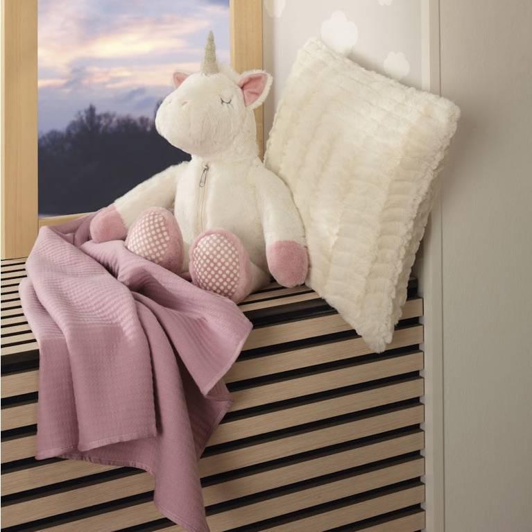 Detská deka s plyšovým jednorožcom Lily, 75 x 100 cm