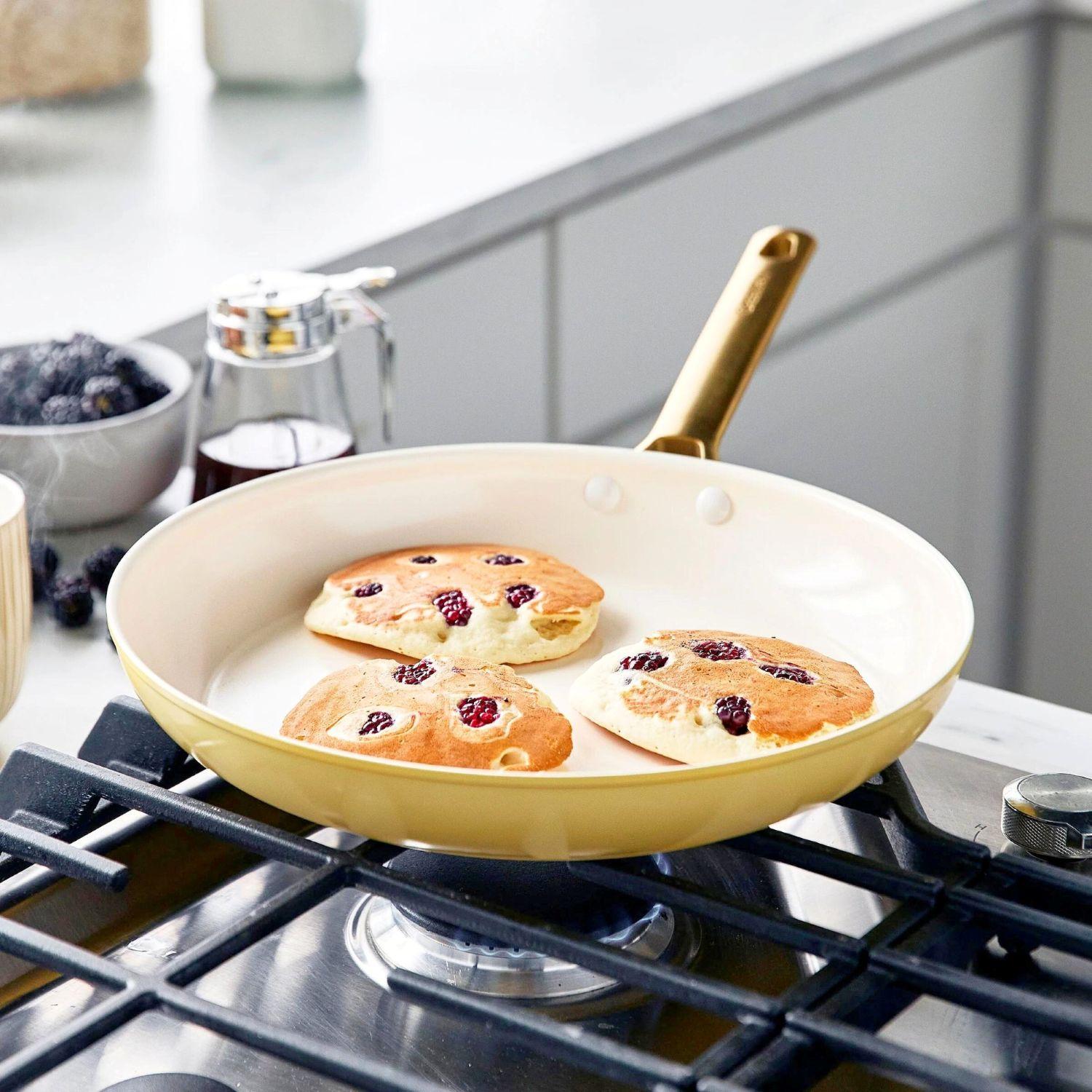 GreenPan PADOVA, 2 dílná sada pánví 20+26 cm, žlutá