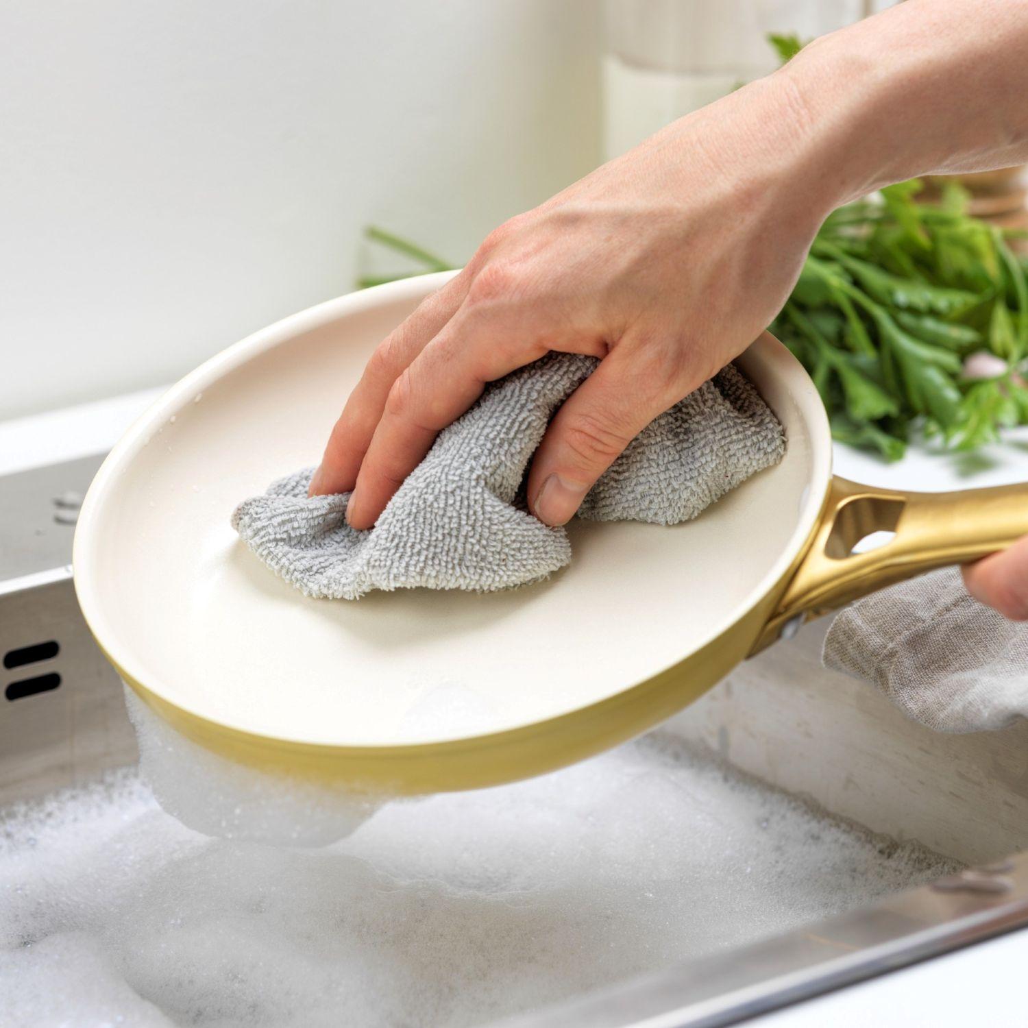 GreenPan PADOVA, 2 dílná sada pánví 20+26 cm, žlutá