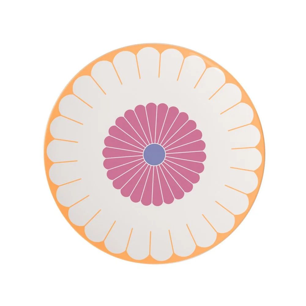 Servírovací tanier Fleur Couleur, Ø 32 cm
