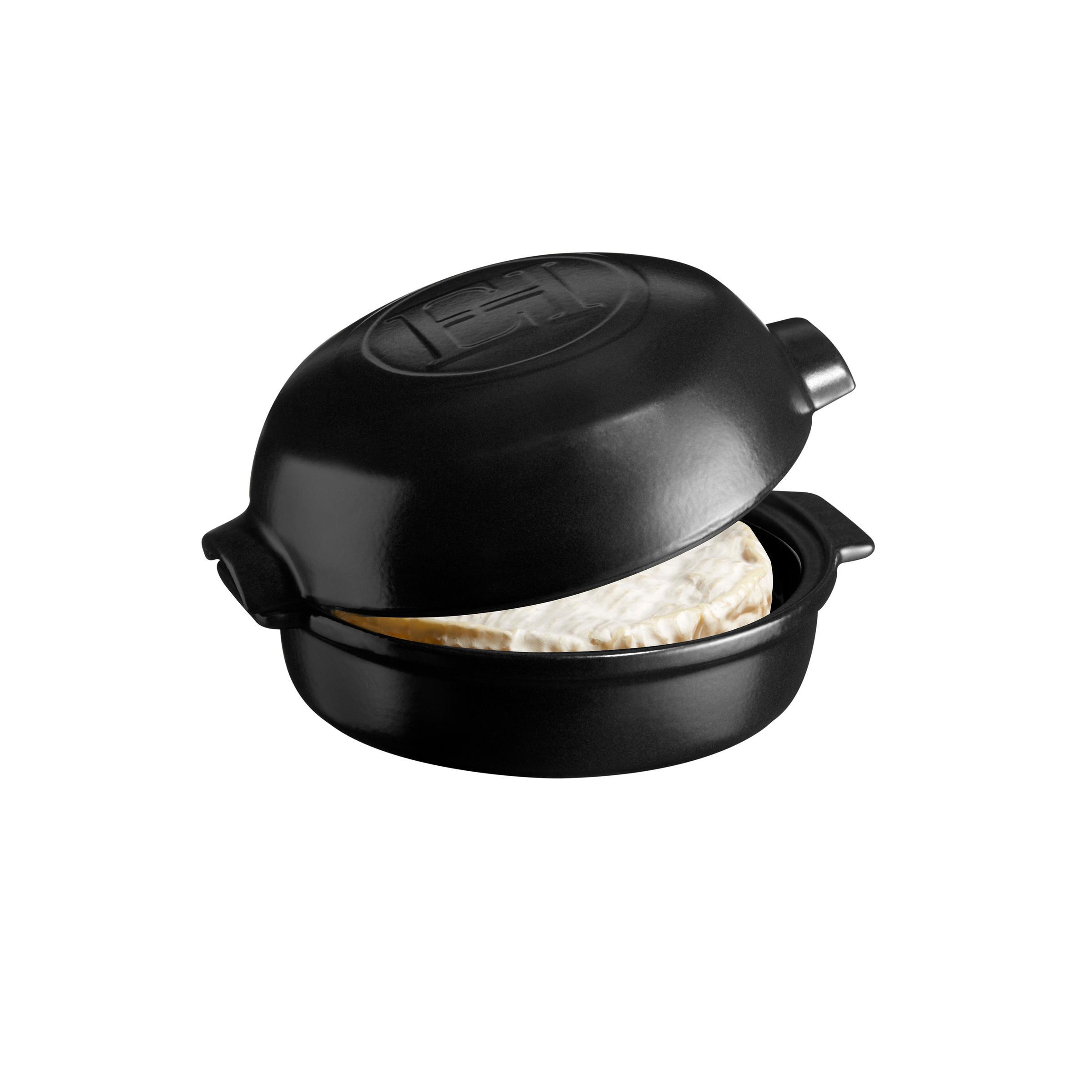 Zapekacia miska s vekom BBQ, čierna