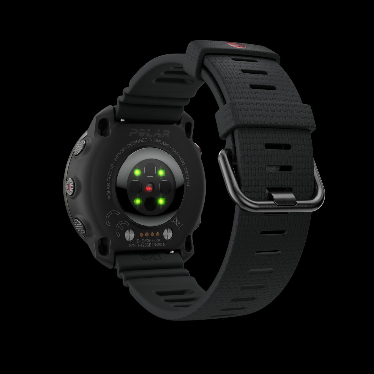 Športtester Grit X2, S-L, čierna