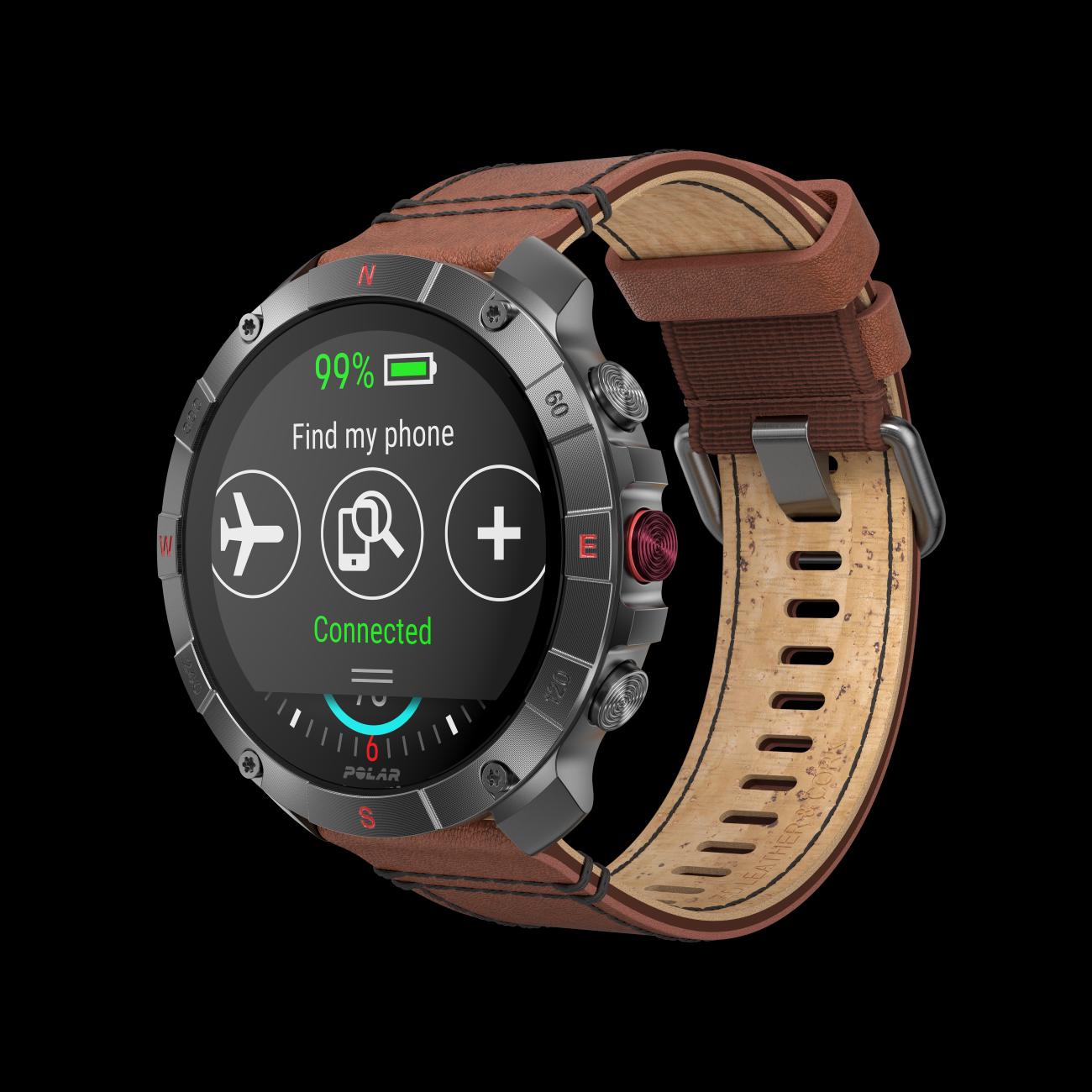 Športtester Grit X2, S-L, hnedá