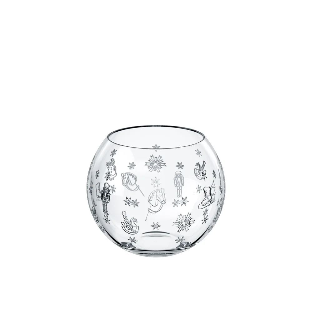 Sklenený svietnik na čajové sviečky Toy's Delight, Ø 9,5 cm