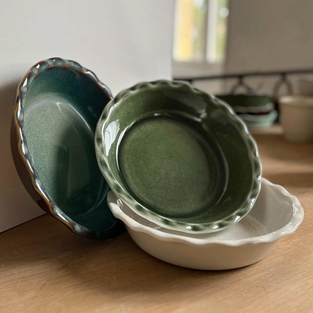 Koláčová forma s glazúrou Jars, limitovaná edícia k 175 rokom, Ø 26 cm, biela