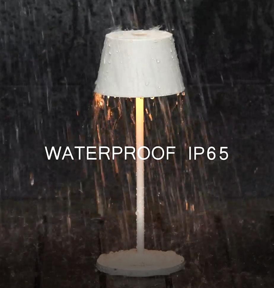 Nabíjacia LED lampička do exteriéru / interiéru Seoul Micro, 20 cm, anthracite