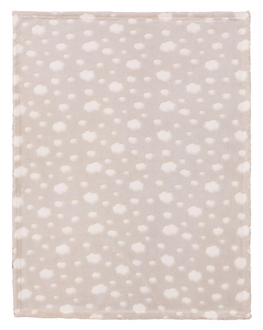 Detská deka s plyšovým medveďom Brunem, 75 x 100 cm