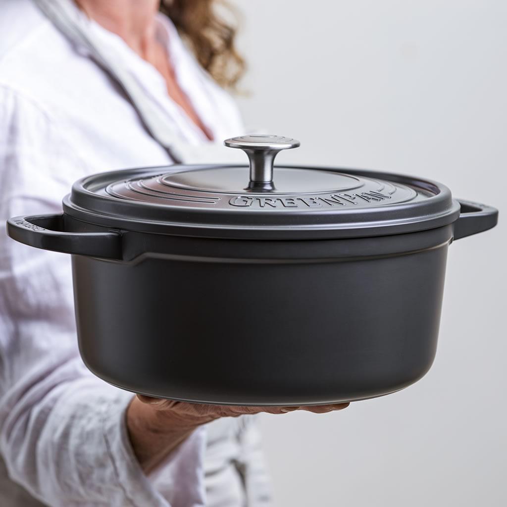 Hrniec na pomalé varenie s nepriľnavým keramickým povrchom, Featherweights, Ø 22 cm / 3,3 l