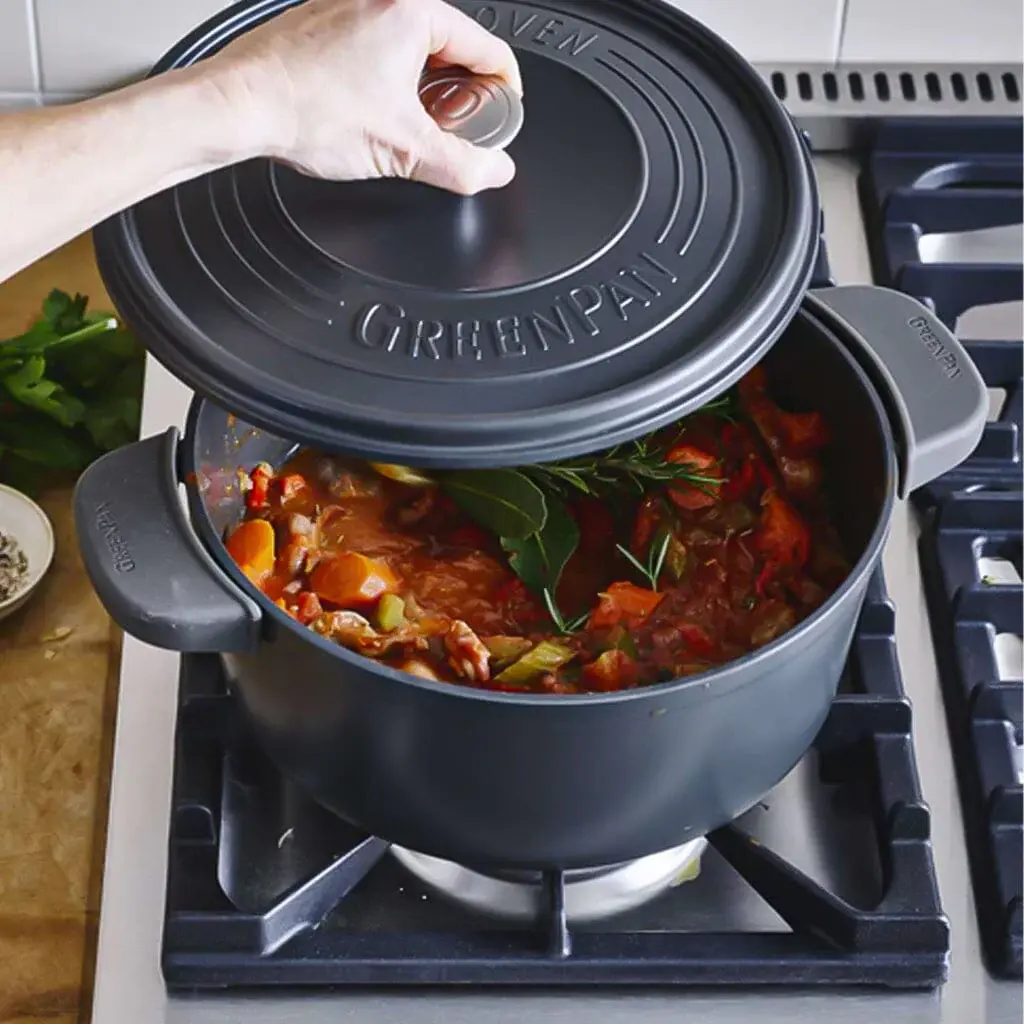 Hrniec na pomalé varenie s nepriľnavým keramickým povrchom, Featherweights, Ø 22 cm / 3,3 l