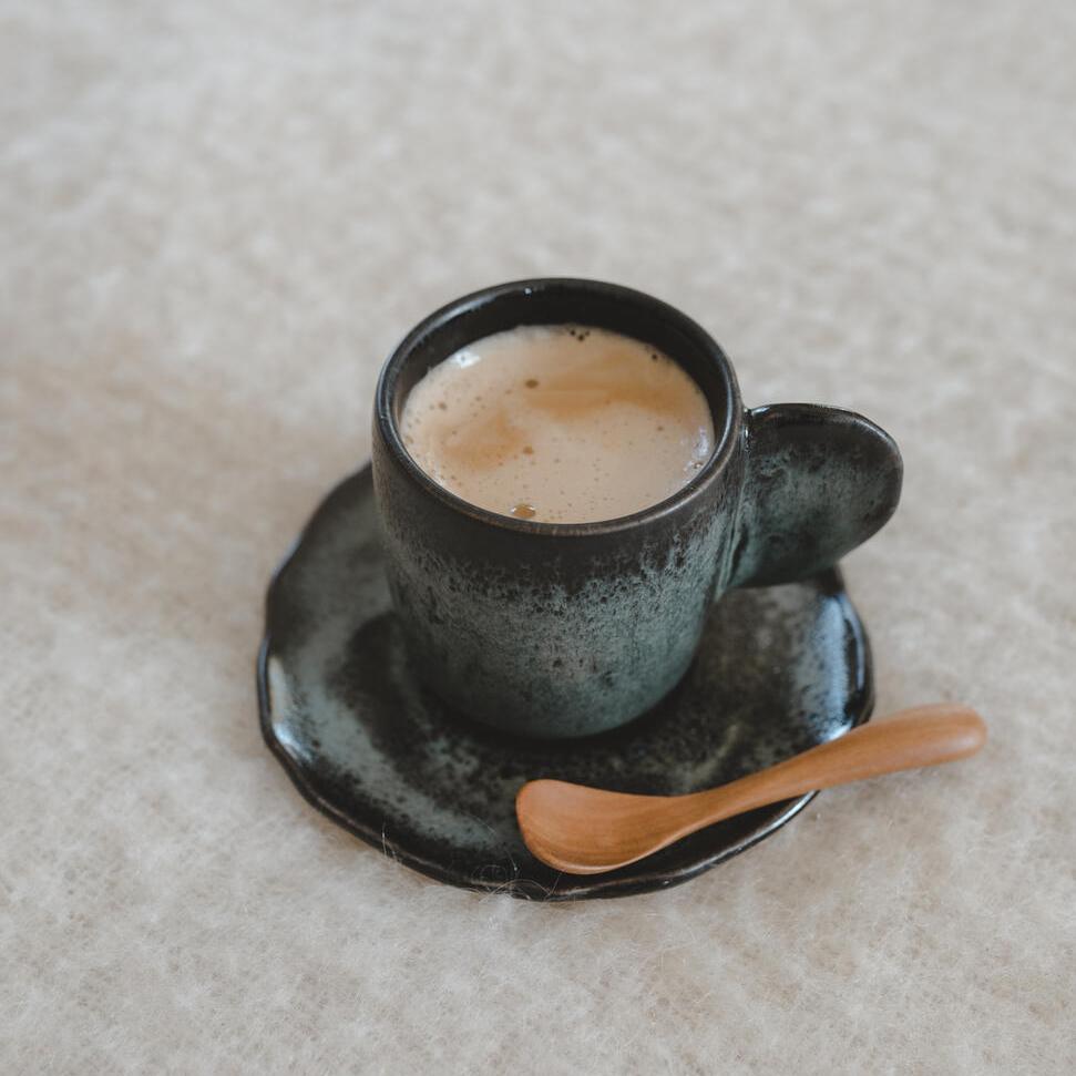 Šálka ​​S Dashi, 0,01 l, Charbon