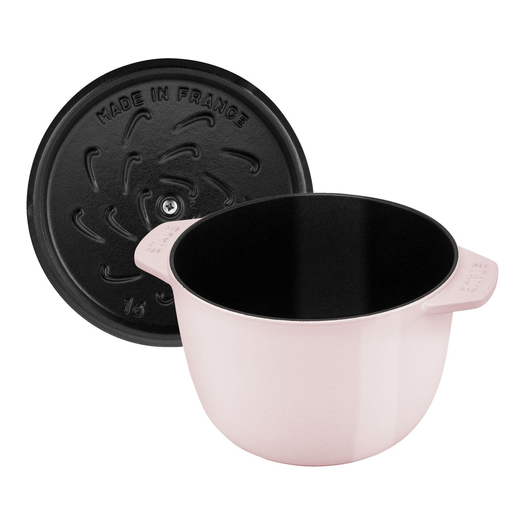 Liatinový hrniec na ryžu Cocotte, Ø 16 cm / 1,74 l, ružová